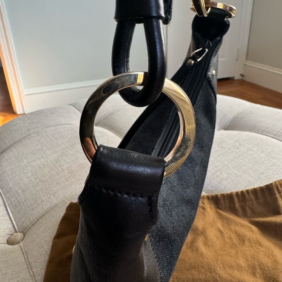 Authentic Gucci Crescent Monogram Handbag with Dust Bag. - Picture 13 of 16